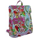 Supersonic volcanic splash Flap Top Backpack View2
