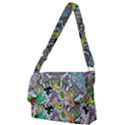 Supersonic volcanic mushroom power Full Print Messenger Bag View1