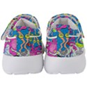 Supersonic Volcanic fish sonar submarine Kids  Velcro Strap Shoes View4