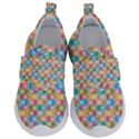 Seamless Pattern Background Abstract Kids  Velcro No Lace Shoes View1