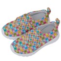 Seamless Pattern Background Abstract Kids  Velcro No Lace Shoes View2