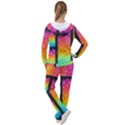 Background Colorful Abstract Women s Tracksuit View2