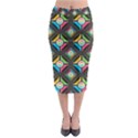 Seamless Pattern Background Abstract Midi Pencil Skirt View1