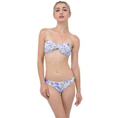 Father s Day Reason Texture Classic Bandeau Bikini Set