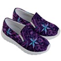 Stamping Pattern Leaves Drawing Kids  Lightweight Slip Ons View3