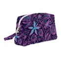 Stamping Pattern Leaves Drawing Wristlet Pouch Bag (Medium) View1