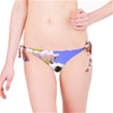 Pink Snowball Branch  Bikini Bottom View1