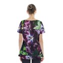 Galaxy Tulip Skirt Hem Sports Top View2