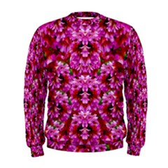 Flowers And Bloom In Sweet And Nice Decorative Style Men s Sweatshirt by pepitasart