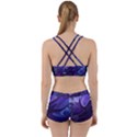Deep Space Stars Blue Purple Work It Out Gym Set View2