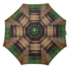 Fractal Design Pattern Decorative Straight Umbrellas