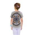 Medallion Fractal Digital Art Kids  One Piece Tee View2