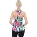 Seamless Flower Patterns Vector 01 Piece Up Tank Top View2