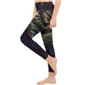 Fractal Colorful Pattern Fantasy Lightweight Velour Classic Yoga Leggings View3