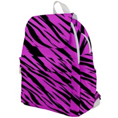 Pink Tiger Top Flap Backpack by ArtistRoseanneJones