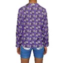 Daisy Purple Kids  Long Sleeve Swimwear View2