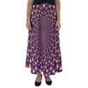 Background Sphere Balls Reflection Flared Maxi Skirt View1