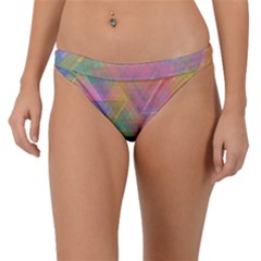 Triangle Pattern Mosaic Shape Band Bikini Bottom by Pakrebo