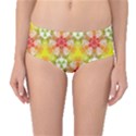 Background Abstract Pattern Texture Mid-Waist Bikini Bottoms View1