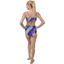 Color Acrylic Paint Art Painting Tied Up Two Piece Swimsuit View2
