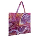 Paint Acrylic Paint Art Colorful Zipper Large Tote Bag View2