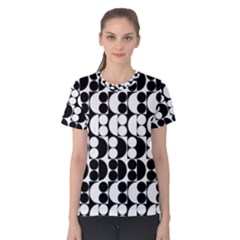 Seamless Pattern Wallpaper Women s Cotton Tee