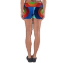 Fractal Spiral Curve Helix Yoga Shorts View2