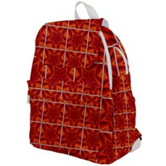 Pattern Seamless Stars Ornament Top Flap Backpack by Pakrebo