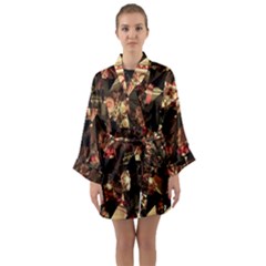 Piecesofme Long Sleeve Kimono Robe