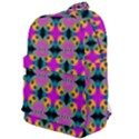 Seamless Wallpaper Pattern Ornament Pink Yellow Classic Backpack View1