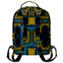Seamless Pattern Ornament Wallpaper Flap Pocket Backpack (Large) View3