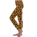RBY-2-5 Kids  Lightweight Velour Classic Yoga Leggings View2