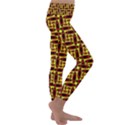 RBY-2-5 Kids  Lightweight Velour Classic Yoga Leggings View3