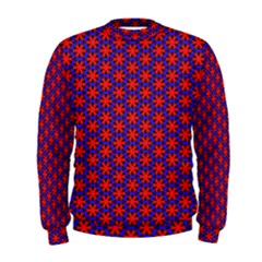 Blue Pattern Texture Men s Sweatshirt by HermanTelo