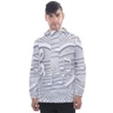 Circle Music Men s Front Pocket Pullover Windbreaker View1