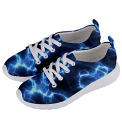 Electricity Blue Brightness Women s Lightweight Sports Shoes by HermanTelo