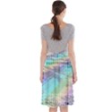 Abstract Lines Perspective Plan Midi Beach Skirt View2