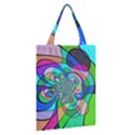 Retro Wave Background Pattern Classic Tote Bag View2