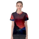 Matterhorn Switzerland Fantasy Aurora Women s Sport Mesh Tee View1
