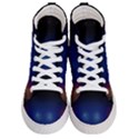 Black Portable Speaker Women s Hi-Top Skate Sneakers View1
