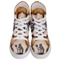Awesome Skeleton With Skulls Women s Hi-Top Skate Sneakers View1