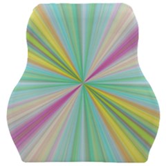 Background Burst Abstract Color Car Seat Velour Cushion  by HermanTelo