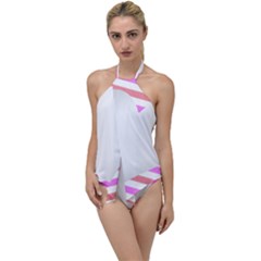 Love Heart Valentine S Day Go With The Flow One Piece Swimsuit by HermanTelo