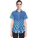 Art Building Pattern Abstract Women s Short Sleeve Shirt View1