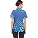 Art Building Pattern Abstract Women s Short Sleeve Shirt View2