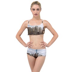 Architectural Design Architecture Buildings City Layered Top Bikini Set