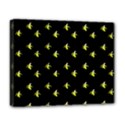 Peeled Banana On Black Deluxe Canvas 20  x 16  (Stretched) View1