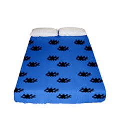 Blue Eyes Fitted Sheet (full/ Double Size)