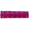 Pink Pattern Squares Full Print Rope Handle Tote (Small) View3