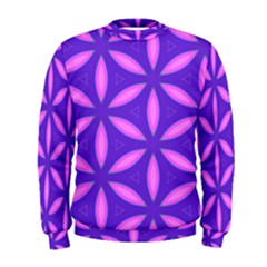 Purple Men s Sweatshirt by HermanTelo